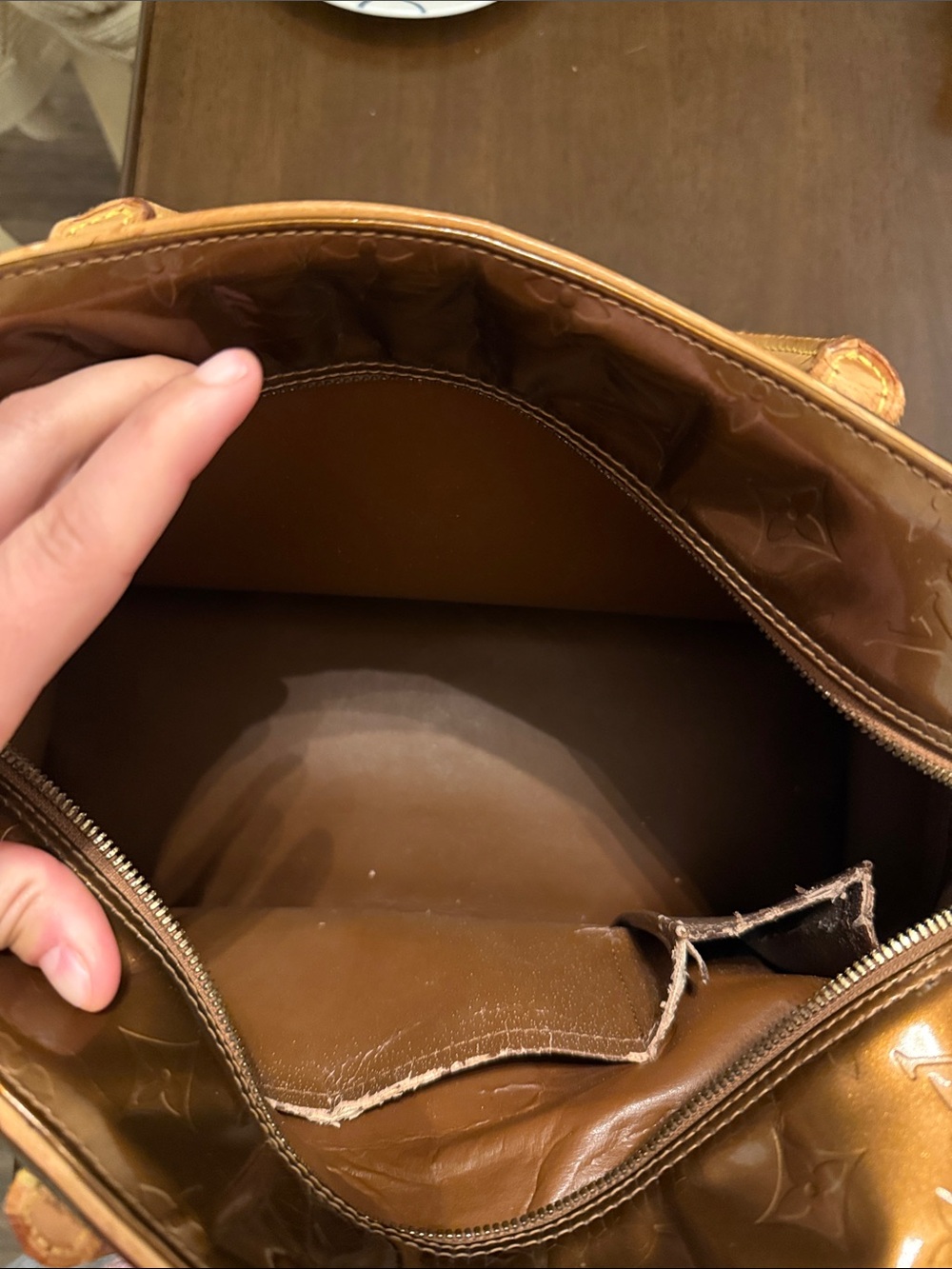 Louis Vuitton Vernis leather handbag - Picture 5 of 9